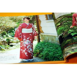 Photo: Kimono and Obi how to wears Photo Book from japan