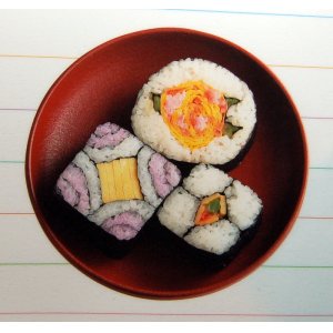 Photo: How to make SUSHI ROLL book from japan japanese