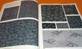 Photo: Japanese kimono KOMON and medium pattern printing design