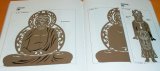 Photo: Statue of Buddha Cutting Paper Art Craft book