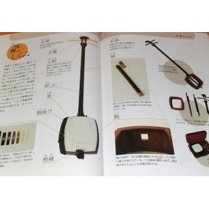 Photo: Traditional Japanese Musical Instruments book japan Shamisen Koto Taiko